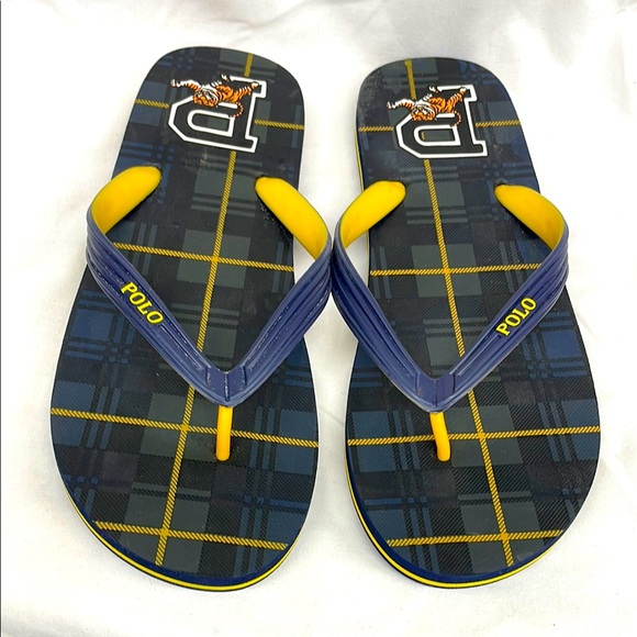 Polo Ralph Lauren Whitlebury lll Eva flip flops men sz 10 main image 4